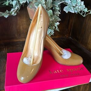 Kate Spade Tan Heels